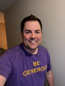 Poster for Pep Talk video from Kris Lindahl