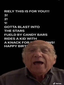 Poster for Birthday video from Zeyda