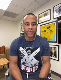 Poster for Birthday video from DeVon Franklin