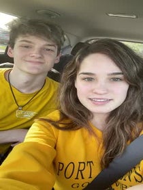Poster for Birthday video from Madeline and Stephen