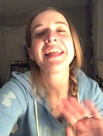 Poster for Birthday video from Footless Jo Beckwith
