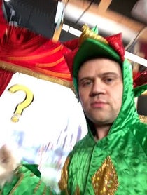 Poster for Birthday video from Piff The Magic Dragon
