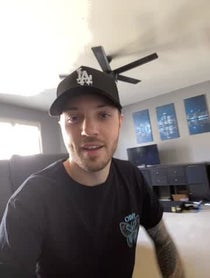 Poster for Birthday video from Chris Cain