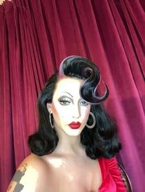 Poster for Birthday video from Violet Chachki