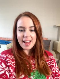 Poster for Birthday video from Jess Caroline