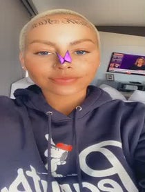 Poster for Pep Talk video from Amber Rose