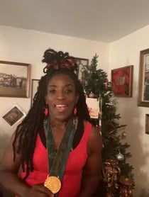 Poster for Pep Talk video from Ruthie Bolton