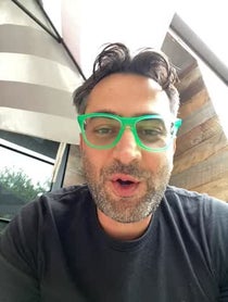 Poster for Wedding shoutout video from Antonio Esfandiari