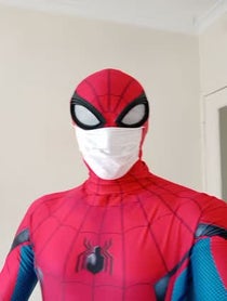 Poster for Birthday video from St Kilda Spiderman