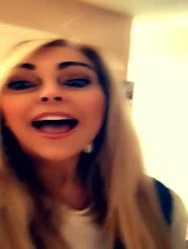 Poster for Birthday video from Dina Lohan