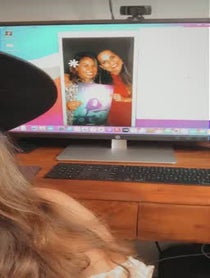 Poster for Birthday video from Kimié Miner