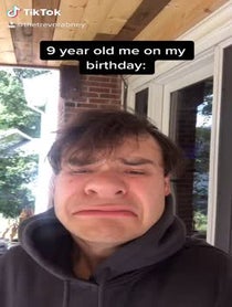 Poster for Birthday video from Trevor Abney