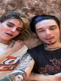 Poster for Birthday video from Andy Black & Lilith Czar