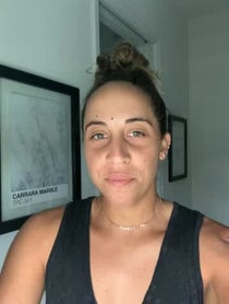 Poster for Pep Talk video from Madison Keys