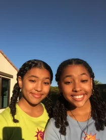 Poster for Announcement video from Anais and Mirabelle Lee