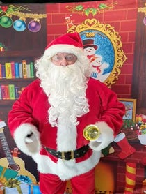 Poster for Holiday video from Santa Claus