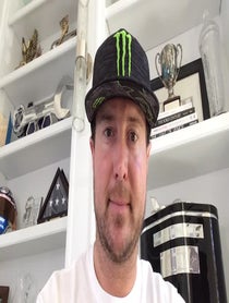 Poster for Birthday video from Kurt Busch