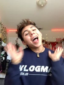 Poster for Holiday video from Jaden Barba