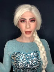 Poster for Birthday video from Elsa - Character Impressionist