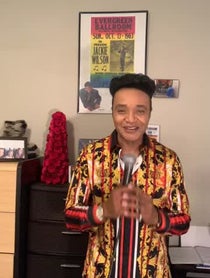 Poster for Birthday video from Bobby Wilson