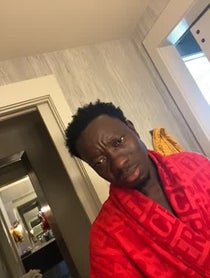 Poster for Birthday video from Michael Blackson