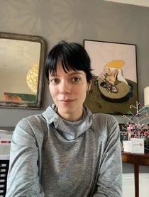 Poster for Birthday video from Lily Allen