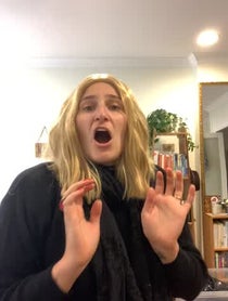 Poster for Birthday video from Ali Levin