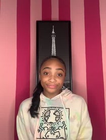 Poster for Birthday video from Sanai Victoria