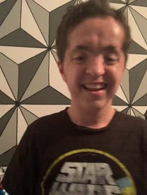 Poster for Birthday video from Mouseketeer Jonathan