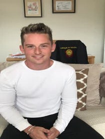Poster for Birthday video from Harvey