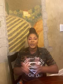 Poster for Pep Talk video from Trina Braxton