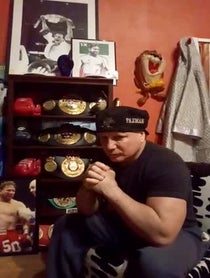 Poster for Pep Talk video from Vinny Paz