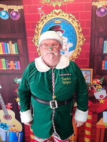 Poster for Holiday video from Australian Xmas Elf Alabaster Snowball
