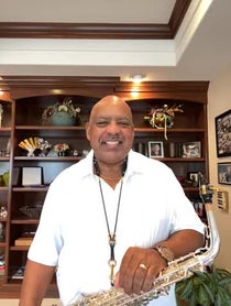 Poster for Birthday video from Gerald Albright