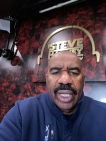 Poster for Birthday video from Steve Harvey