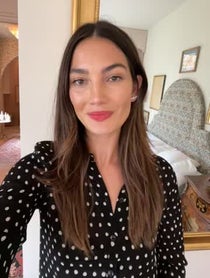 Poster for Birthday video from Lily Aldridge