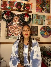 Poster for Pep Talk video from Amanda Seales