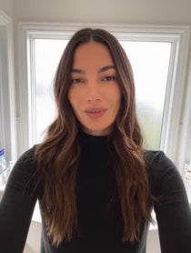 Poster for New Year video from Lily Aldridge