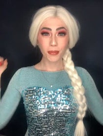 Poster for Birthday video from Elsa - Character Impressionist