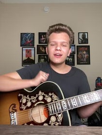 Poster for Anniversary video from Britton Buchanan