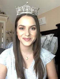 Poster for Pep Talk video from Miss America
