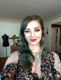 Poster for Anniversary video from The Cherry Dollface