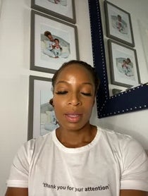 Poster for Birthday video from Natasha Hastings