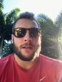 Poster for Birthday video from Nick Bosa