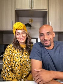 Poster for Birthday video from Boris Kodjoe and Nicole Ari Parker