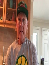 Poster for Birthday video from George Karl