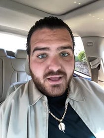 Poster for Birthday video from Sal "The Voice" Valentinetti