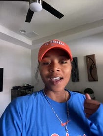 Poster for Birthday video from Vicky Duval