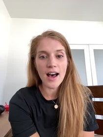 Poster for Birthday video from Natalie Madsen