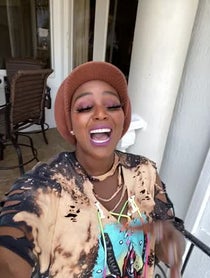 Poster for Birthday video from Amara La Negra
